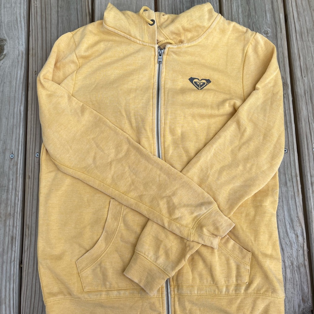 Womens Roxy zip up sweatshirt!